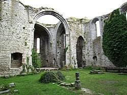 Valvbågar i S:t Clemens ruin